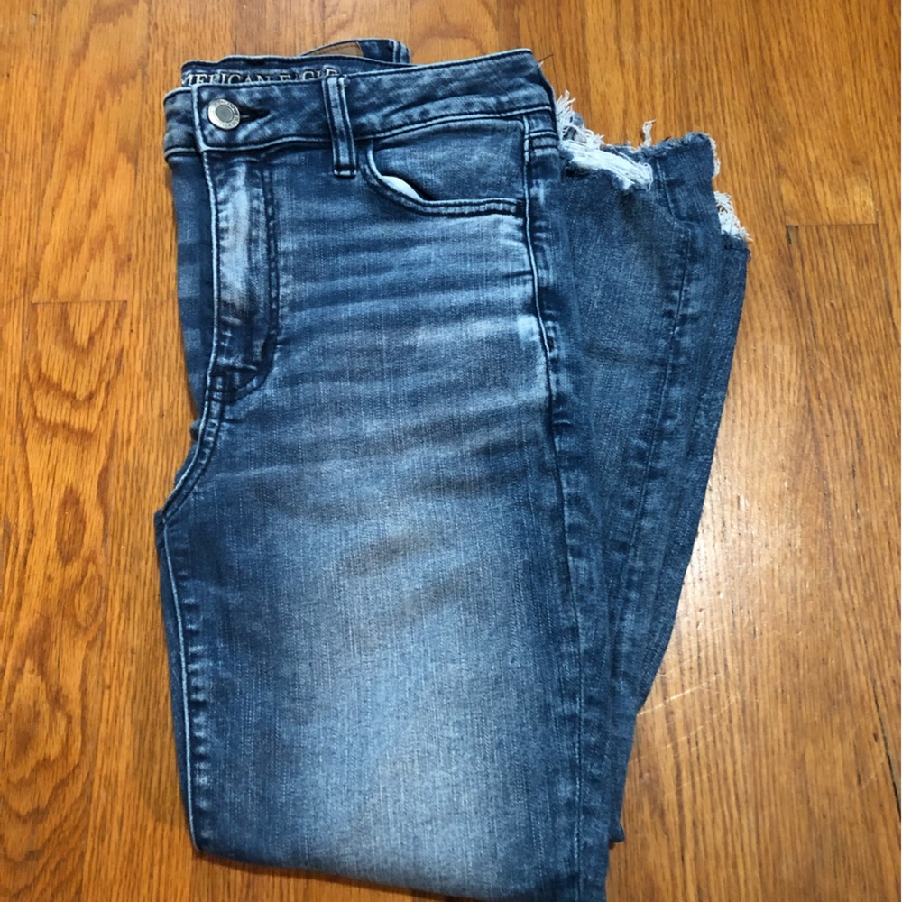 American Eagle high rise crop
